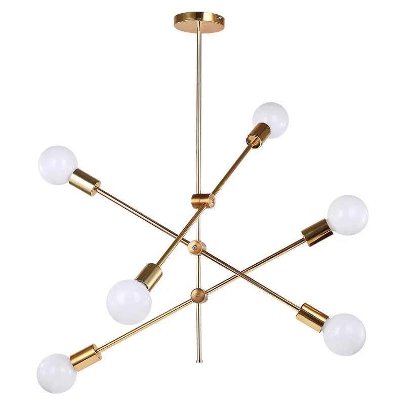 

Nordic LED Chandelier Lighting Globe Branching Bubble Chandeliers Modern Light Fixture Pendent Hanging Lamp adjust Ball Lamp E27