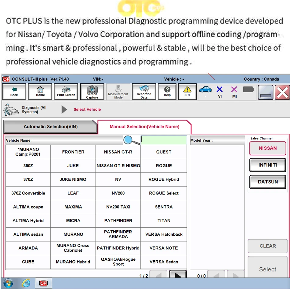 Профессиональный obd2 Автомобильный сканер IT3 V14.10.028 Global Techstream OTC Plus 3 в 1 OBDII OTC сканер автомобильный диагностический инструмент