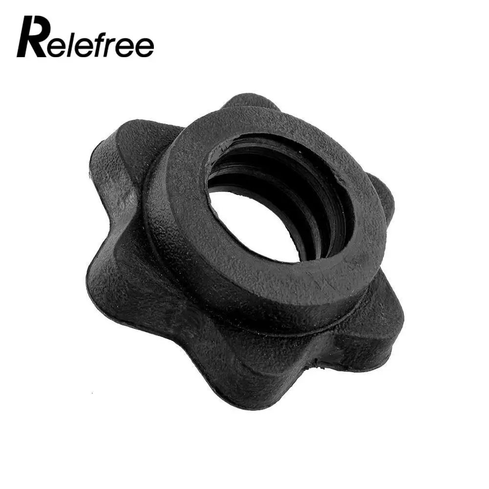 Pair Gym Standard Dumbbell Bar Barbell Weight Spinlock Collars Vinyl Set 1 Lock