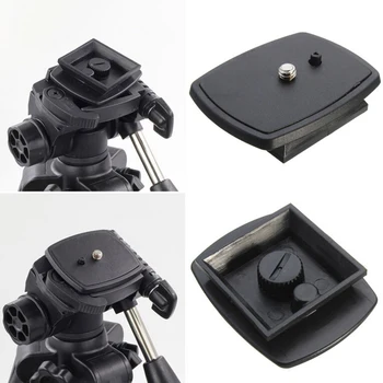 

Quick Release Tripod Monopod Head Screw Adapter Mount For VCT-D680RM D580RM R640 Velbon PH-249Q Pan Head Tripods Accessories