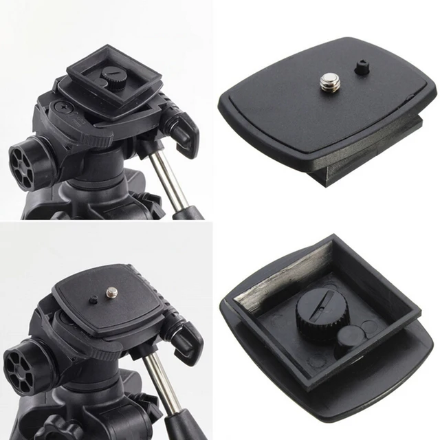 Quick Release Tripod Monopod Head Screw Adapter Mount For VCT D680RM