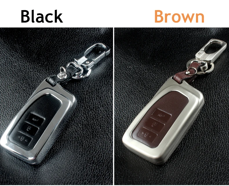 Цинковый сплав+ кожа автомобильный Стайлинг ключ чехол для Lexus IS GS ES GX LX NX RX 300 330 350 200 250 270 470 460 570 400 брелок