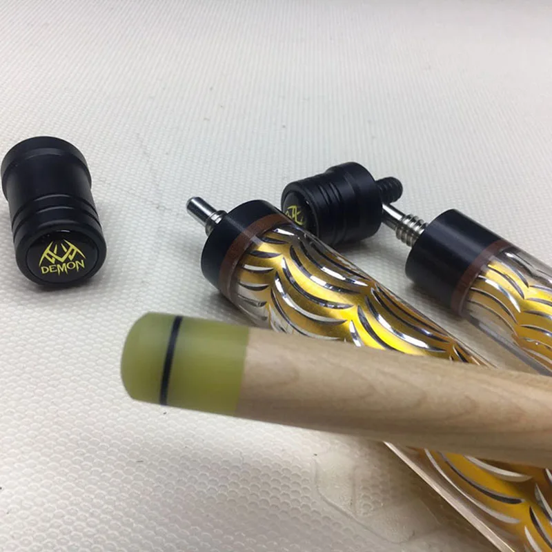 MIT Hard Maple Wood boock Jump Cue 3 секции желтый черный цвет с корпусом для бильярдного кия