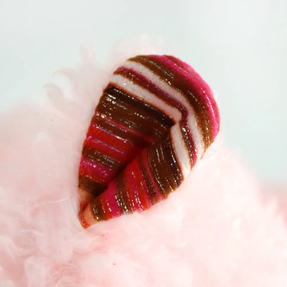 pink stuffed sheep