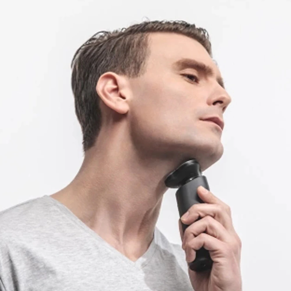 Xiaomi Mijia мужская электробритва с гибкой бритвенной головкой 3 сухое влажное бритье