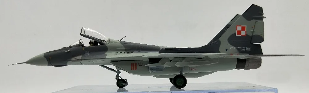 Редкое Специальное предложение 1: 72 польские ВВС российские MiG-29A фулкрум истребитель статического готового сплава Коллекционная модель