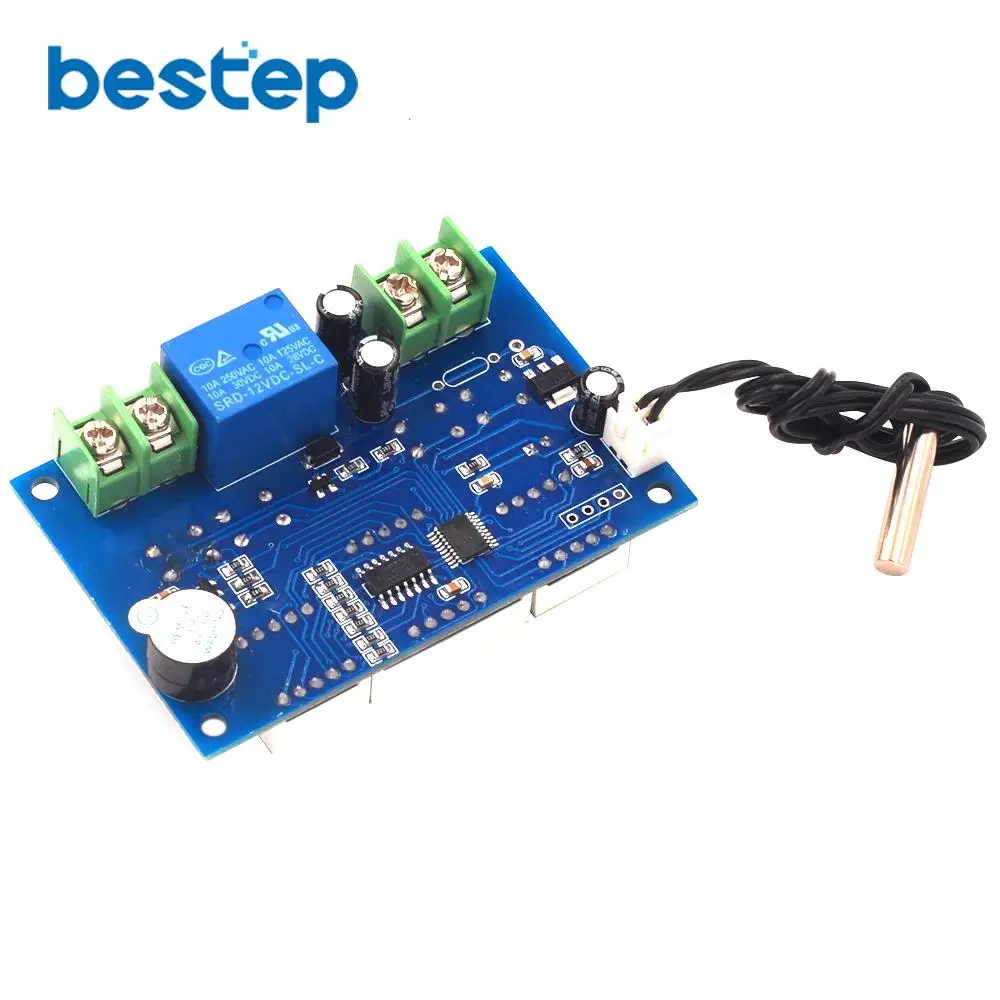W1401 DC12V LED Digital Display Thermostat Intelligent Temperature Controller Thermometer Control With NTC Sensor DC 12V Module W1401 DC12V LED Digital Display Thermostat Intelligent Temperature Controller Thermometer Control With NTC Sensor DC 12V Module