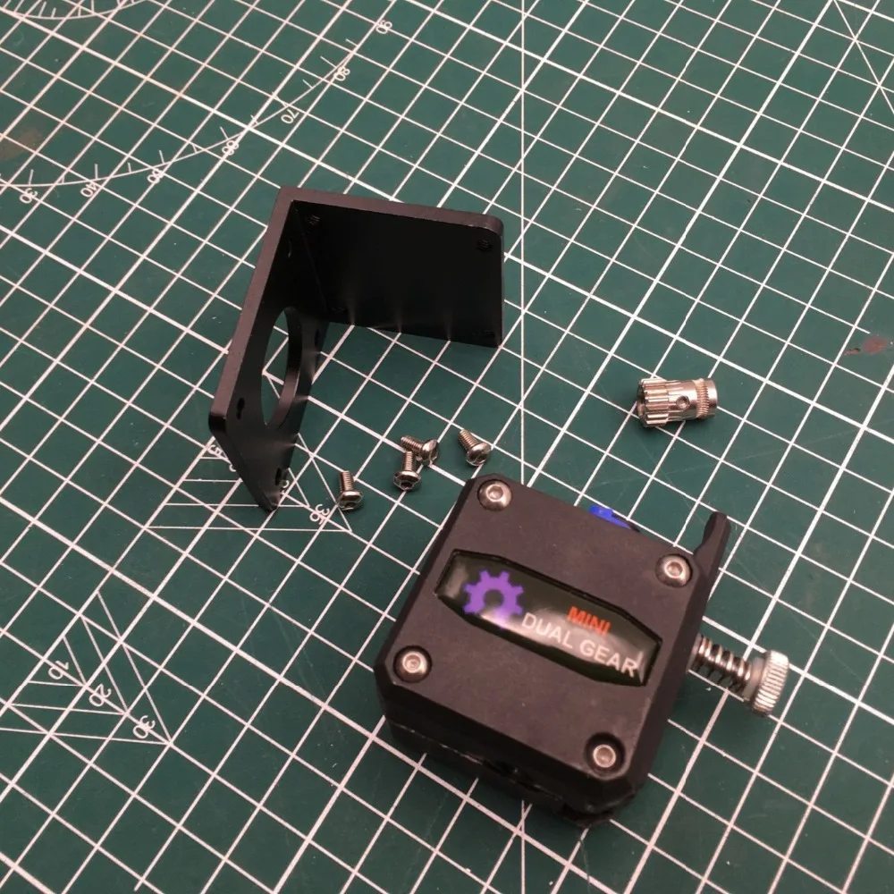 1 шт. обновления Ender 3/CR 10 3D принтер Алюминий CR BMG крепление dual drive экструдер