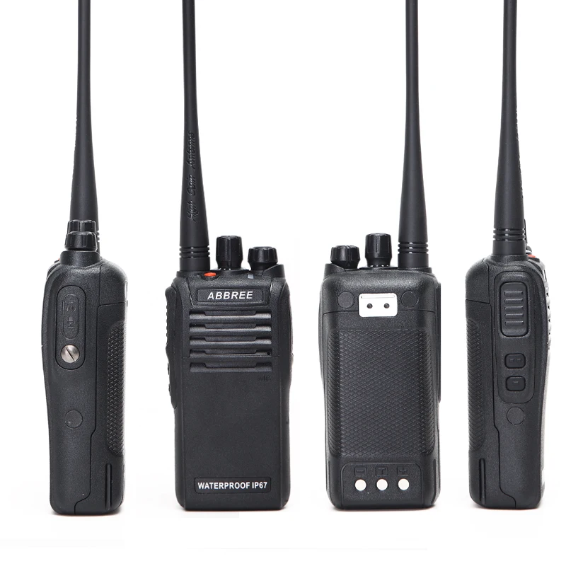 ABBREE AR-W300 IP67 Водонепроницаемый пыле 5 W UHF 400-480 MHz 2200 mAh CTCSS/DCS dtfm vox Функция портативной рации профессиональное радио