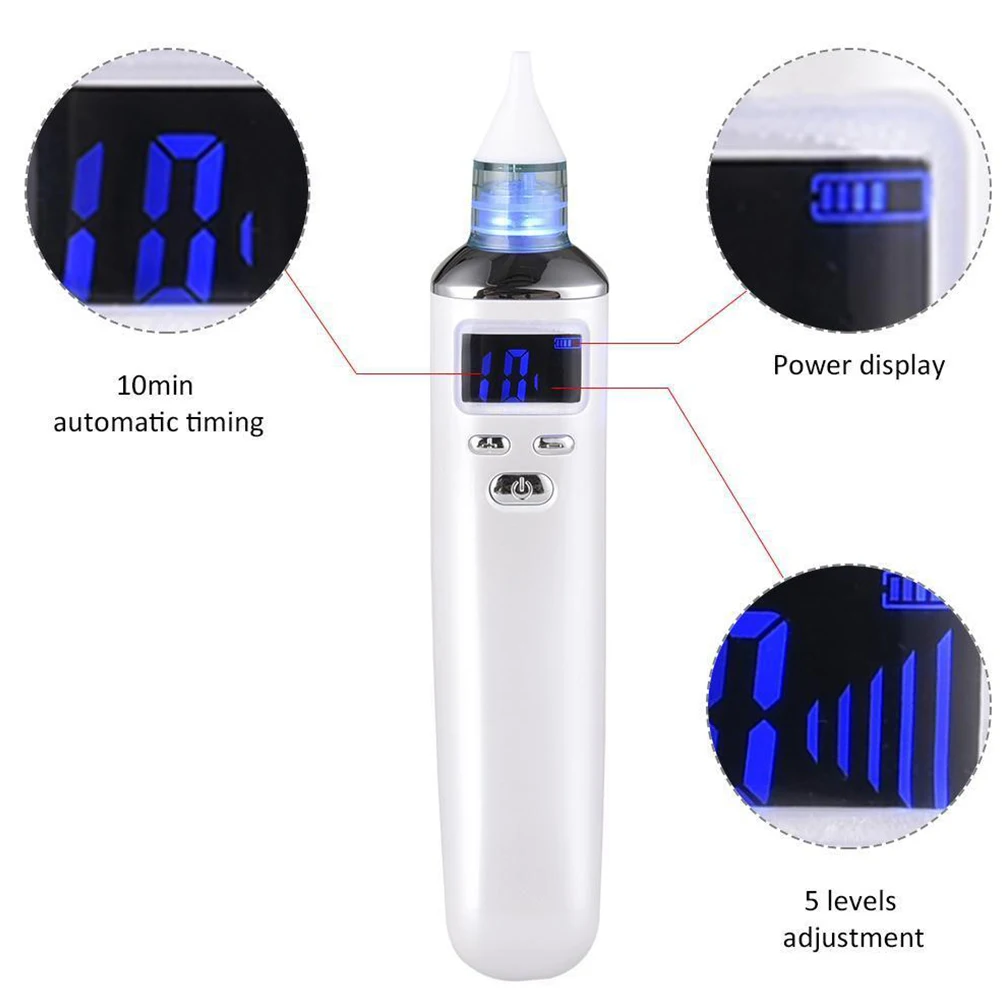 

1pc Nasal Aspirator Safe Hygienic Automatic Nose Cleaner Snot Sucker Nose Sucker for Kids Infant