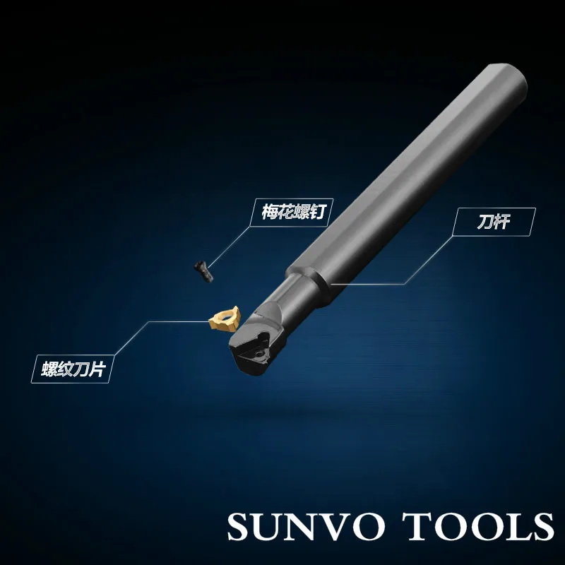 Lathe Tool Holder SNR0013M16 SNL0013M16 Use 11IR/11NR/11ER-A60/AG55 CNC Internal Threading Cutting Tool Internal Turning Tools