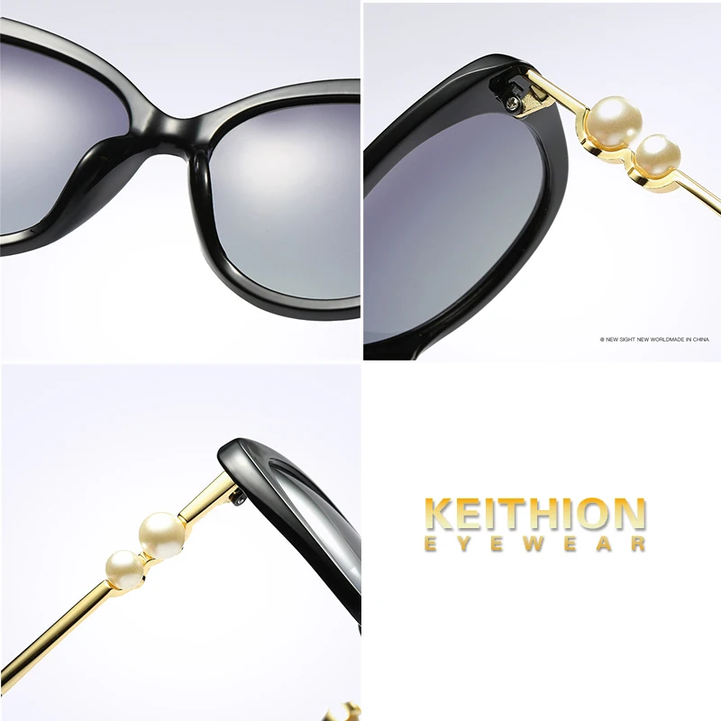 KEITHION Women Polarized Sunglasses Brand Designer Cat Eye Sun Glasses Mirrored Fashion Vintage Retro Eyewear KEITHION Women Polarized Sunglasses Brand Designer Cat Eye Sun Glasses Mirrored Fashion Vintage Retro Eyewear
