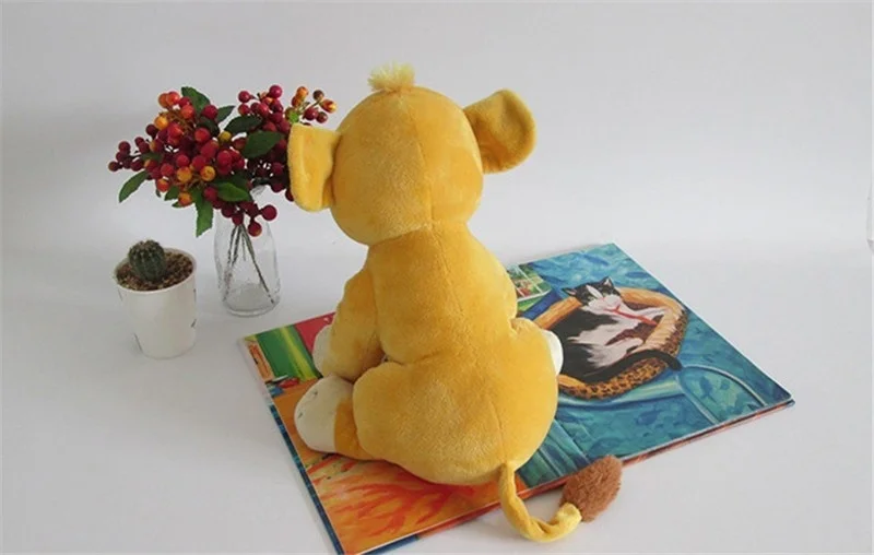 Плюшевые игрушки с героями мультфильмов Король Лев мягкая кукла Simba подарок для