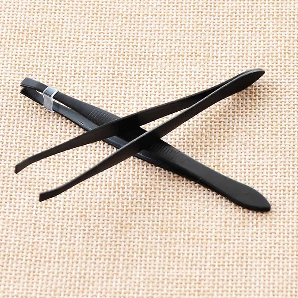 1pcs Beauty Tools Eyebrow Tweezers Plucking Eyebrows Scissors Clip