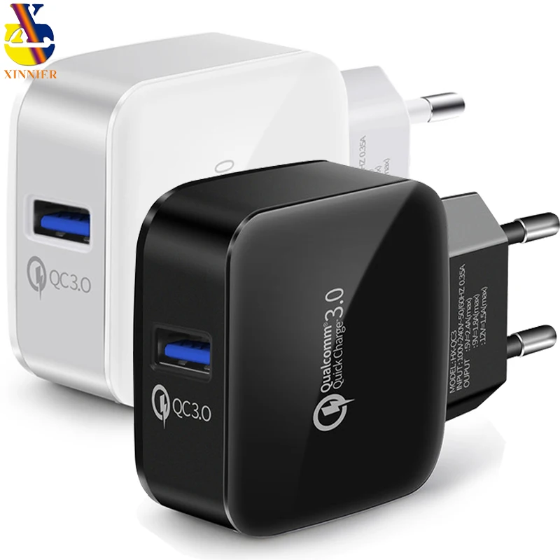 

Phone Charger Quick Charge 3.0 18W Fast USB Universal Charger (Quick Charge 2.0 Compatible) for Samsung S8 S8 Plus A3 A5 A7 2017