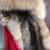 MAOMAOKONG Real Fox Fur Coat Winter Jacket Women Long Parka Natural Raccoon Collar Hood Thick Warm Detachabl Fur Lining Coat #5