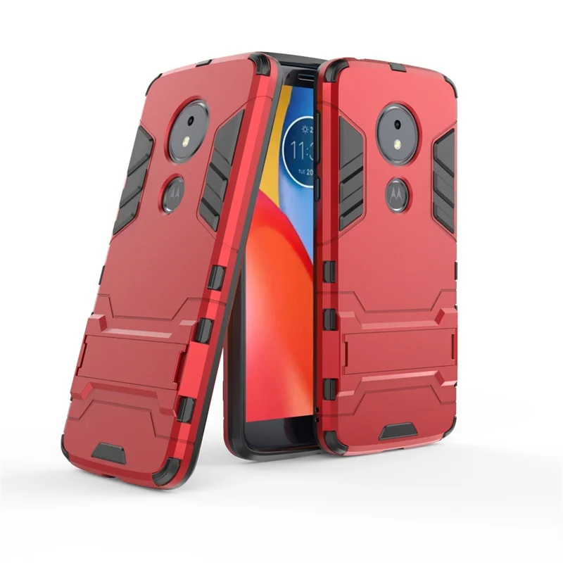 Чехол SsHhUu для Moto G5 G5s G6 Plus защитный противоударный Гибридный Жесткий подставка X4