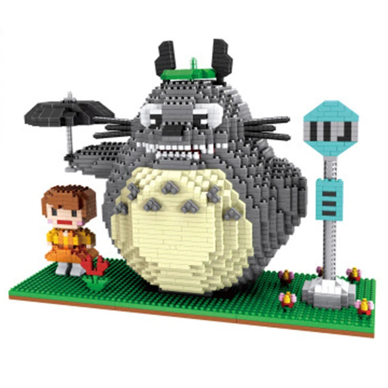 Mini Qute ZMS аниме мультфильм kawaii Totoro Медведь Дети Мальчики Девочки подарок