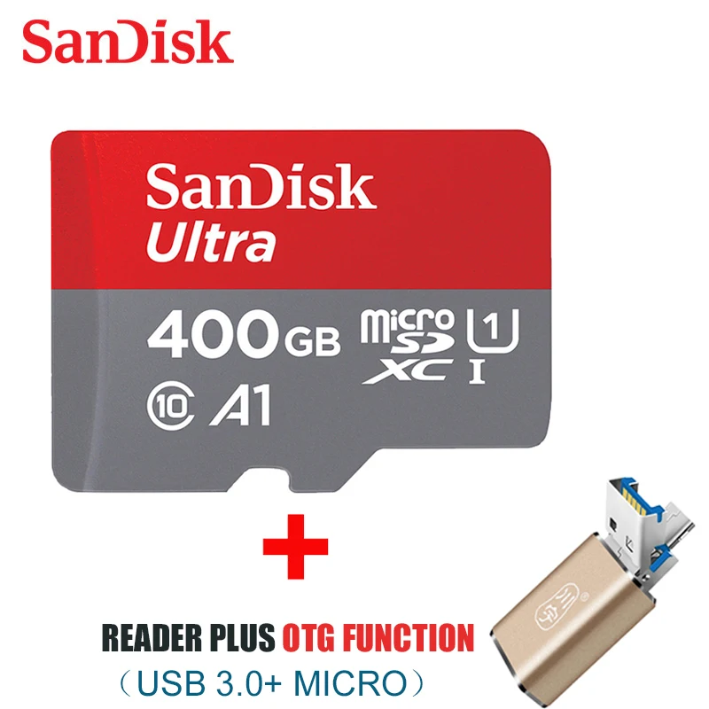 A1 400G C326 SanDisk SDSDQM класс 4 32 Гб 16 16 ГБ 8 ГБ мобильный microSDHC карта памяти для Android смартфонов и планшетов TF - Емкость: A1 400G C326