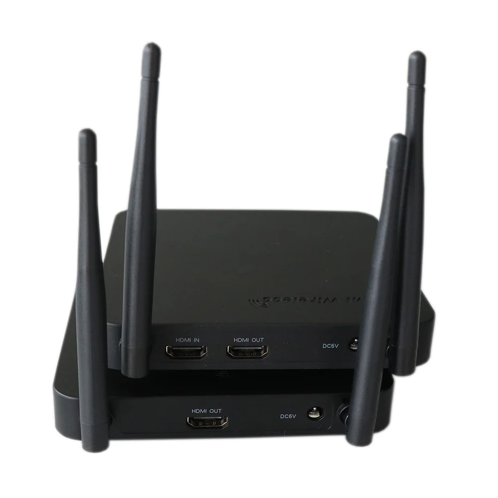HDMI беспроводной удлинитель 100 м 2 4 ГГц и 5 1080P комплект приемника передатчика TCP/IP