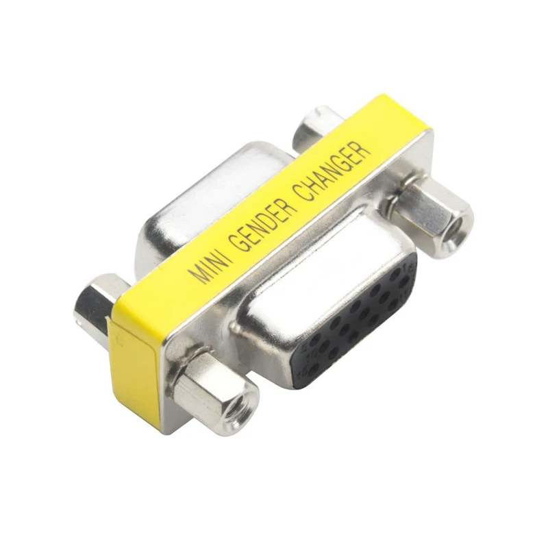 2 шт. 15 Pin HD VGA/SVGA женский для женщин адаптер Бендер конвертер Замена HSJ-19 |