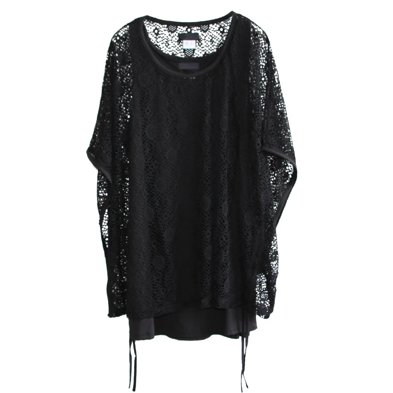 MS VASSA 2018 New Fashion Summer Women Elastic White Tees with tank Casual Ladies Tow piece Tops sets Plus Size 11XL T-shirt Tops