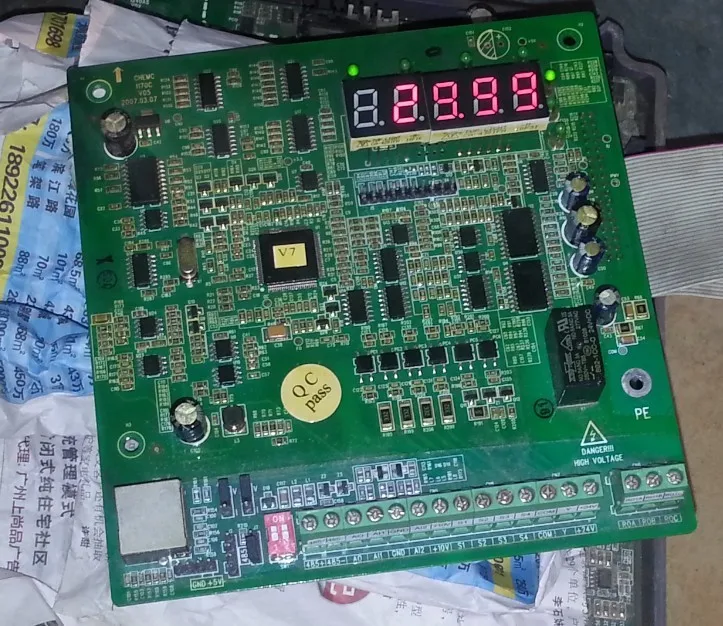 Че инвертор CHF100 control board/доска/завод деталя Процессор доска 4/5. 5KW/7.5KW/11/15KW