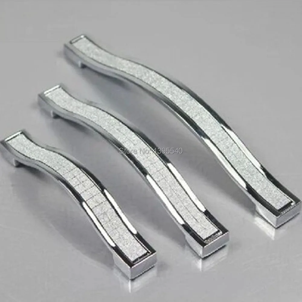 New 160mm Modern Cabinet Handles Drawer Knobs Wardrobe Crystal