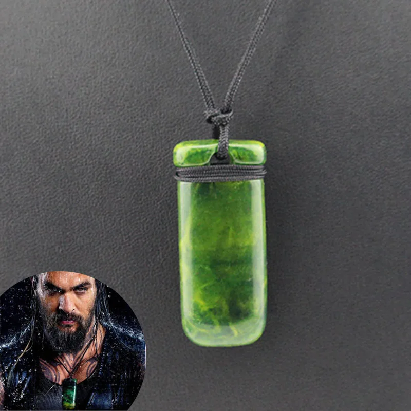 

2019 The Most Popular Film Aquaman Fashion Trendy Maori Toki Pendant Necklace and League Mysterious Power Pendant