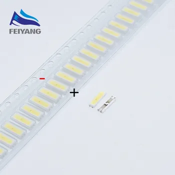

1000PCS For LG LED LCD Backlight TV Application LED Backlight 0.5W 3V 7020 Cool white LED LCD TV Backlight BB72E 111