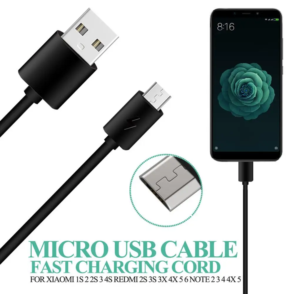 الأصلي Xiaomi USB كابل مايكرو USB/نوع C كابل سريع شحن الهاتف المحمول بيانات كابلات ل الدخن Redmi 4X 4a 5a ملاحظة 4 الأصلي Xiaomi USB كابل مايكرو USB/نوع C كابل سريع شحن الهاتف المحمول بيانات كابلات ل الدخن Redmi 4X 4a 5a ملاحظة 4