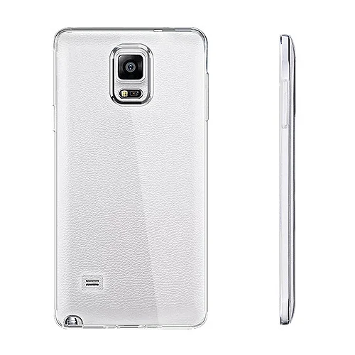 Ultra Slim Clear TPU Soft Silicone Cases Protector For Samsung Galaxy Note 4 High Quality |