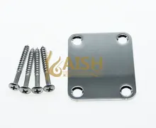 KAISH электрическая гитара Neckplate металлическая пластина хром