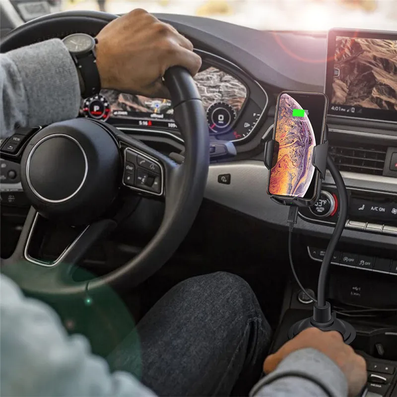 Cup Holder Wireless Car Charger PC03