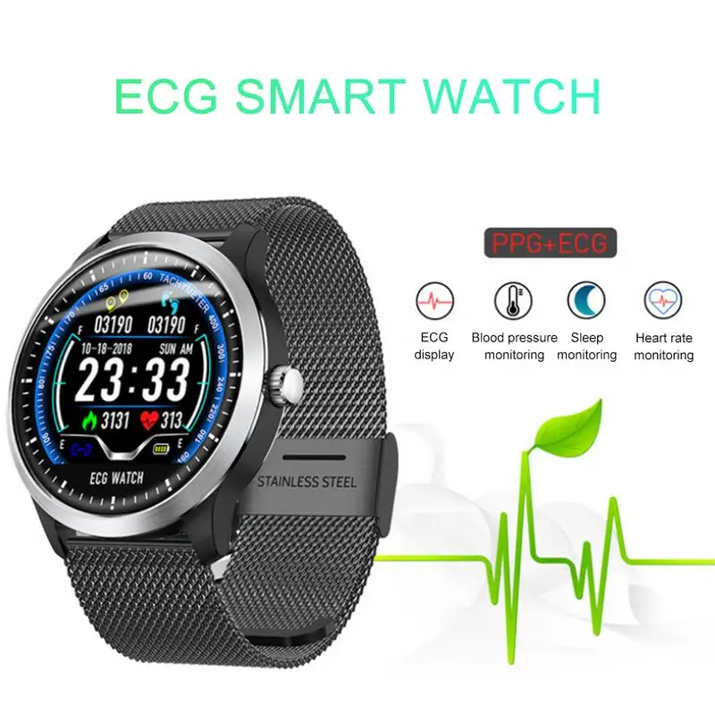 New N58 IP67 ECG PPG Smart Watch With Electrocardiograph ecg Display ECG HRV Report Heart Rate Blood Pressure Monitor Smartwatch New N58 IP67 ECG PPG Smart Watch With Electrocardiograph ecg Display ECG HRV Report Heart Rate Blood Pressure Monitor Smartwatch