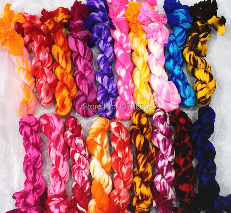 Free shipping wholesale 10pcs/lot tensile Mesh Flowers Materials Nylon