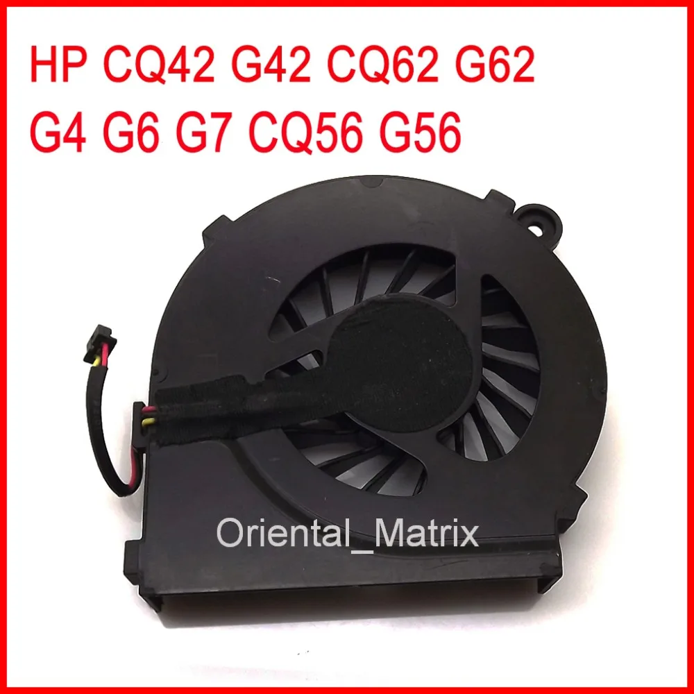 Free Shipping New IKPO 646578-001 Cooler Replacement For HP CQ42 G42 CQ62 G62 G4 G6 G7 CQ56 G56 Laptop CPU Cooling Fan free shipping g4 636370 001 da0r12mb6e1 laptop used disassemble
