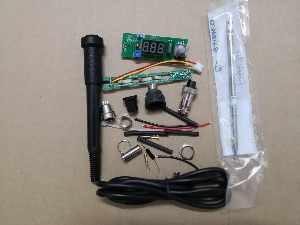 LIXF-Digital Soldering Iron Station Temperature Controller Kits for HAKKO T12 Handle LIXF-Digital Soldering Iron Station Temperature Controller Kits for HAKKO T12 Handle