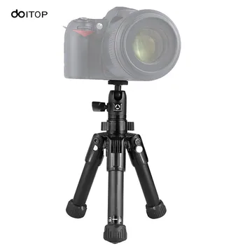 

DOITOP Mini Portable Adjustable Aluminum Tabletop Selfie Stick Tripod With Ball Head For Mobile Phones DV DSLR Micro Cameras B4