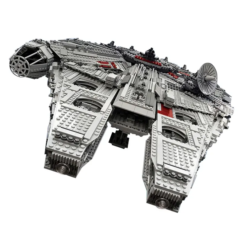 

Lepin 05033 Star 5265Pcs Ultimate Wars Collector's Millennium Model Falcon Building Kit Blocks Bricks Toy Gift Compatible 10179