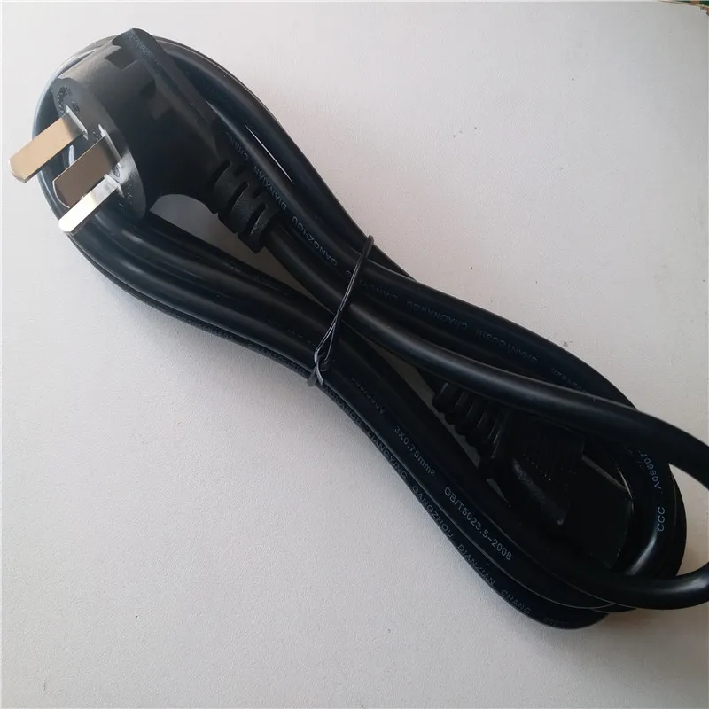 

Power cable plug 3 pin Power Cords AC Plug 250V 10A 1.5/1.8/3/5m Power Cable Lead Cord for computer power Adapter