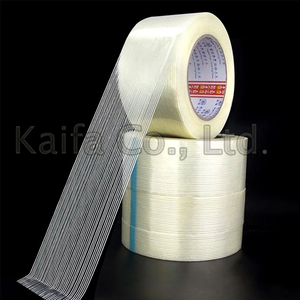 5pcs W 2cm L 10m Wear resistant Waterproof Strength Striped Fiber Tape