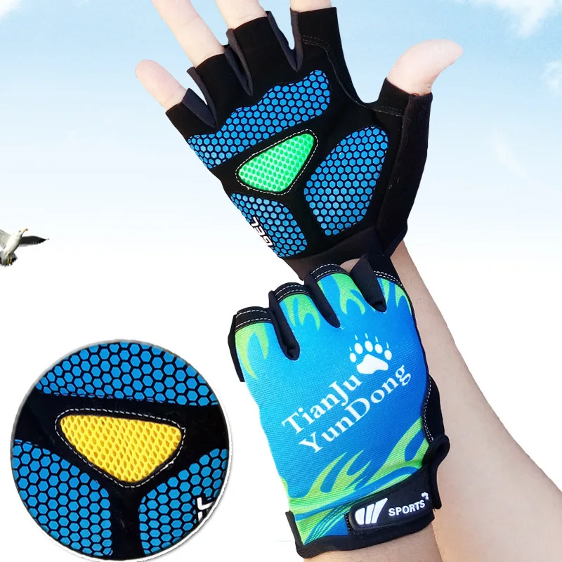Fashion Sport gloves Half finger mittens fingerless men women glove