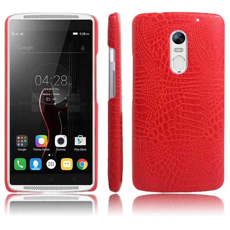 Чехол для Lenovo Vibe X3 5 дюйма роскошный кожаный чехол с крокодиловым узором чехлы X 3