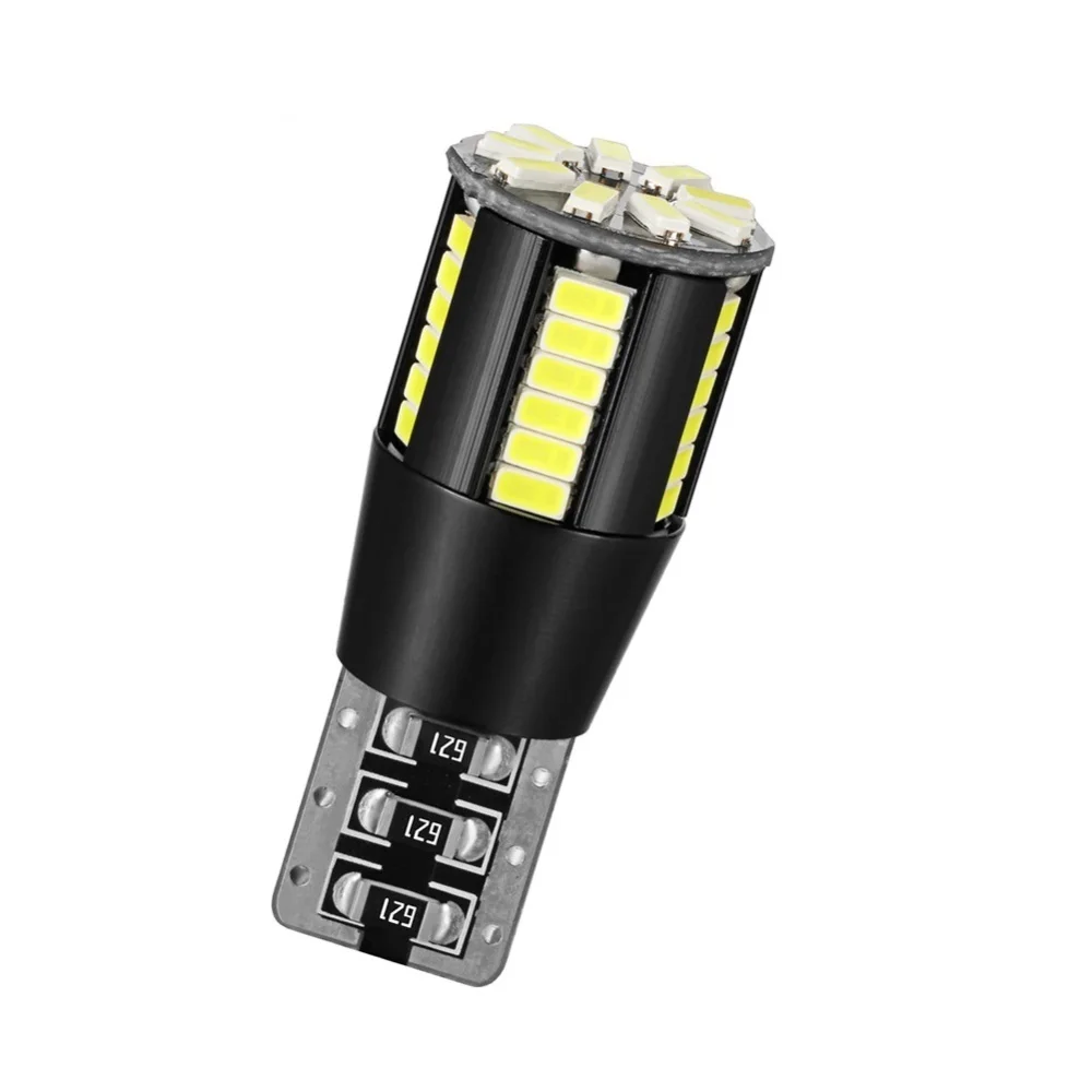 

2pcs T10 W5w Smd 24 Led Car Led Bulb Can Bus Error Free Light For Car Dome Trunk Parking Light 12v