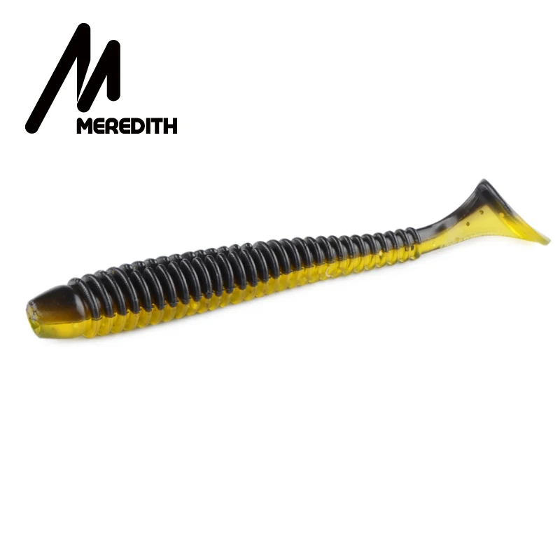 MEREDITH 65 мм/1,35 г, 20 шт./лот, плавающая приманка Craws Swing Impact, рыболовные приманки, мягкие приманки для рыбалки, мягкие приманки для ловли окуня, приманка для ловли карпа - Цвет: G