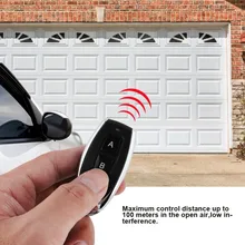 433MHz AB кнопки Matal RF беспроводной передатчик обучающий код пульт дистанционного управления