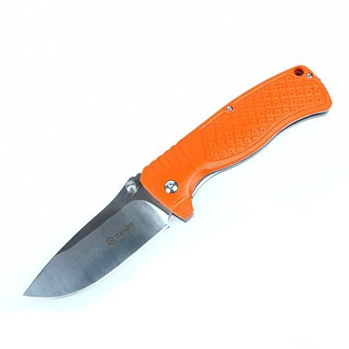 Ganzo Жар-птица G722 440C складной нож 58HRC Лезвие G10 ручка охотничий Carambit выживания тактическая утилита бушкрафт карманный нож - Цвет: Оранжевый