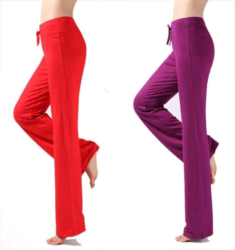 

Women casual harem pants high waist pants dance club wide leg loose long bloomers trousers plus size