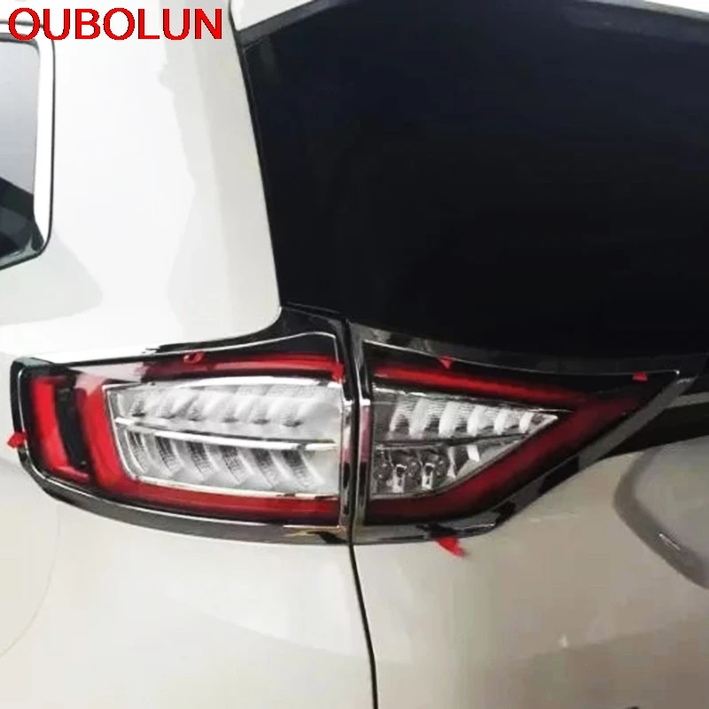Car Styling For Fit Ford Edge 2015 ABS Chrome Auto Rear Back Light Lamp